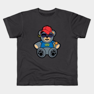 Tough Teddy Bear Kids T-Shirt